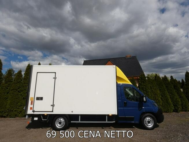Fiat Ducato kontener drzwi boczne, winda 750 kg, nawigacja