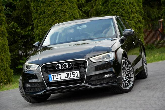 Audi A3 S-Line Bi-Xenon LED 2xParktronik Skóry S-Tronic Alu19 ASO
