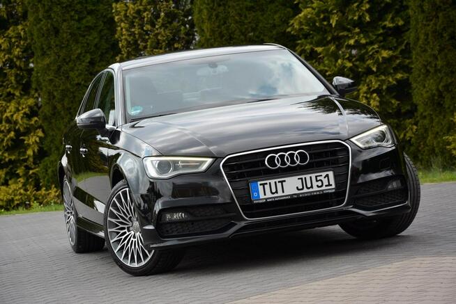 Audi A3 S-Line Bi-Xenon LED 2xParktronik Skóry S-Tronic Alu19 ASO