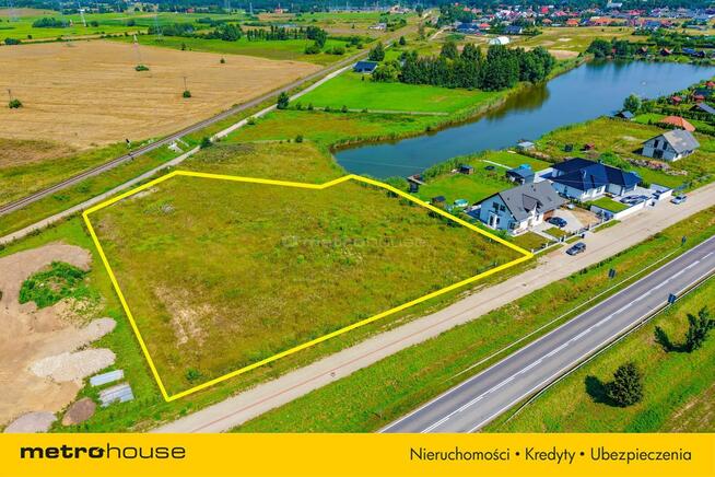 Działka budowlana 5377 m² nad stawem - Ełk