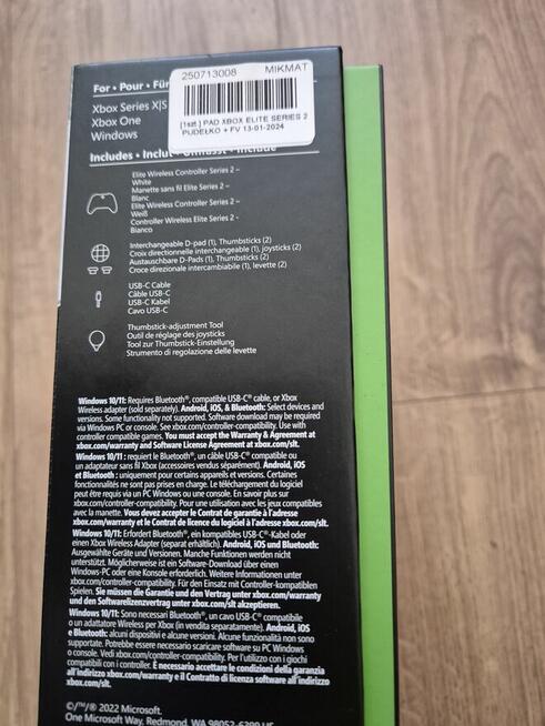 XBOX series S 512 mb wraz z dodatkowym padem