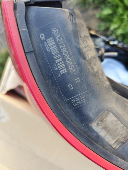 Mercedes lampa full led prawa strona
