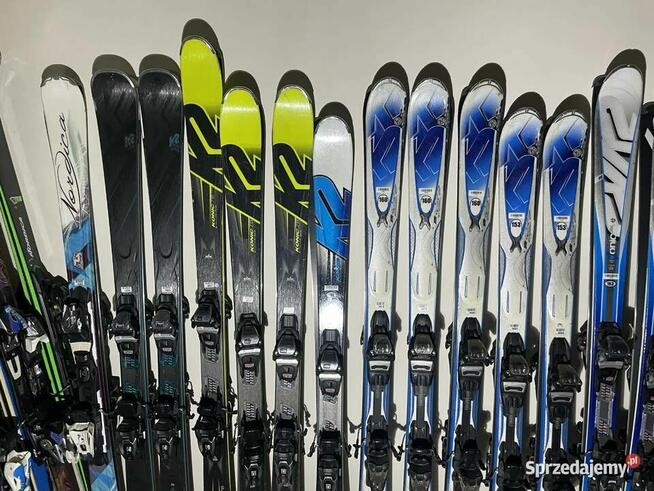 Narty head K2 volki nordica salomon hurt okazja 150 par