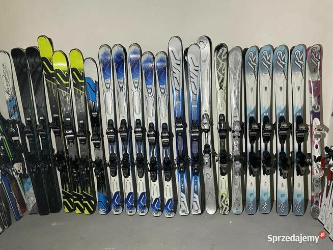 Narty head K2 volki nordica salomon hurt okazja 150 par