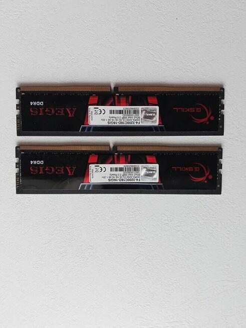 Pamięć ram 16GB ( 2 x 8GB ) DDR4 G.Skill Aegis 3200MHz CL16