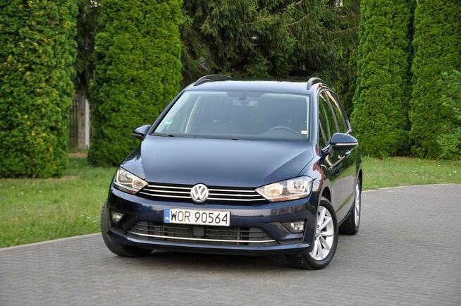 Volkswagen Golf Sportsvan 1.6TDI(110KM)*Lounge*Radar*Duże Radio*Klimatronik*Reling*Alu16"ASO