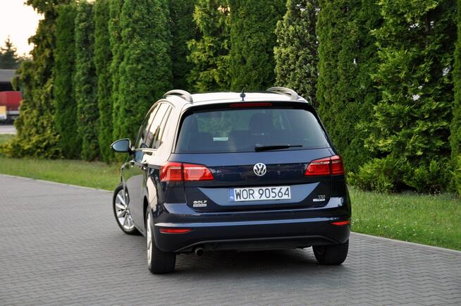 Volkswagen Golf Sportsvan 1.6TDI(110KM)*Lounge*Radar*Duże Radio*Klimatronik*Reling*Alu16"ASO