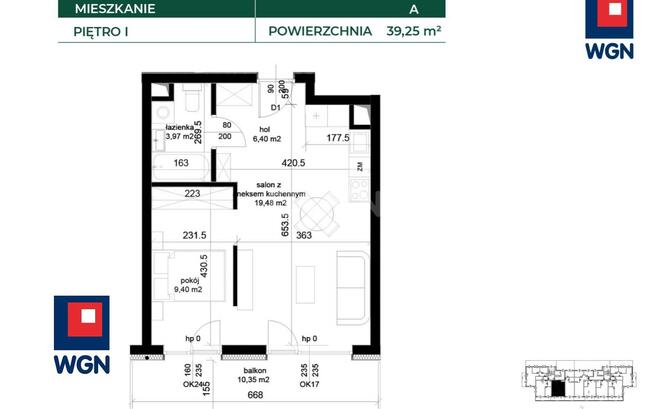 Mieszkanie Łęczna Bobrowniki, Wierzbowa