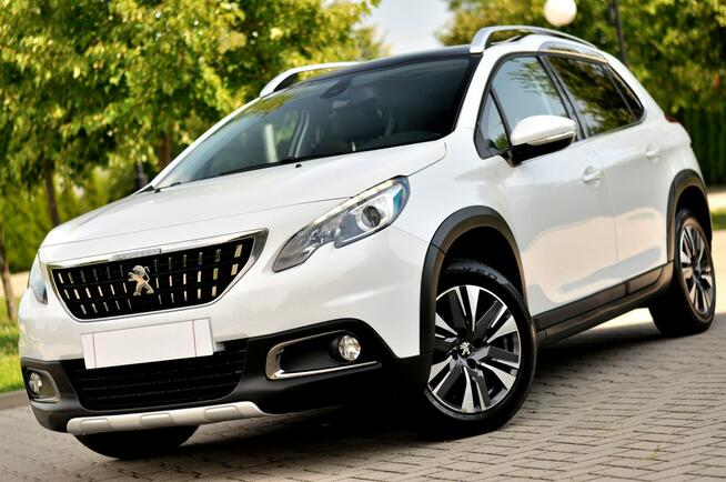 Peugeot 2008 1,2 Benzyna Ledy Navi Skóra Panorama Dach Kamera Klimatronik Serwis