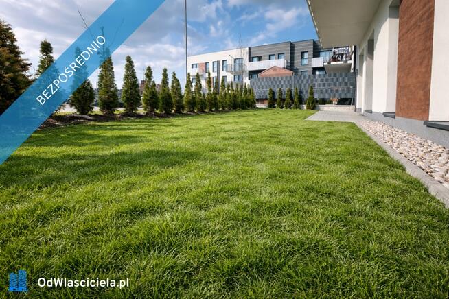 4 pokoje, 2 łazienki i 43 m² tarasu z ogrodem – nowe mieszkanie na parterze