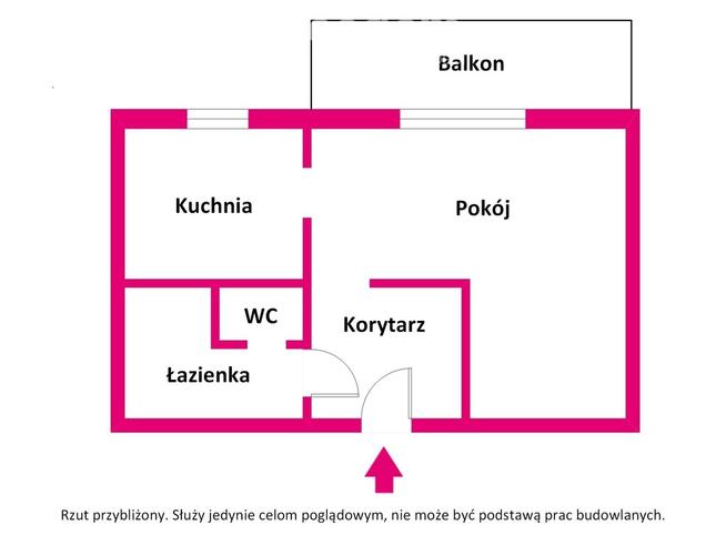 Kawalerka w malowniczej okolicy.