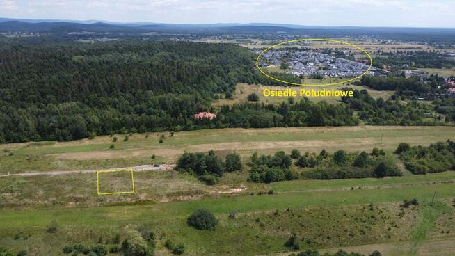 Działka budowlana Dyminy gm. Morawica, Przylesie
