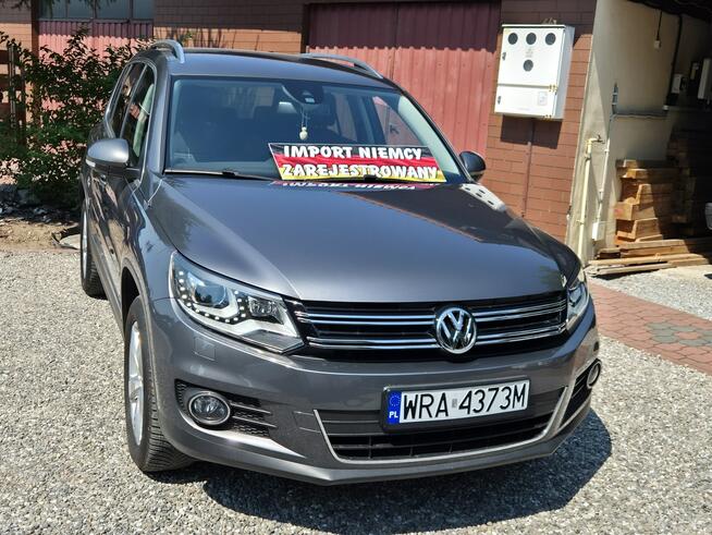 Volkswagen Tiguan 2016r, Bogata Opcja, 2.0TDI, 4x4, DSG, Navi, Kamera, Ksenony, 2x Ledy