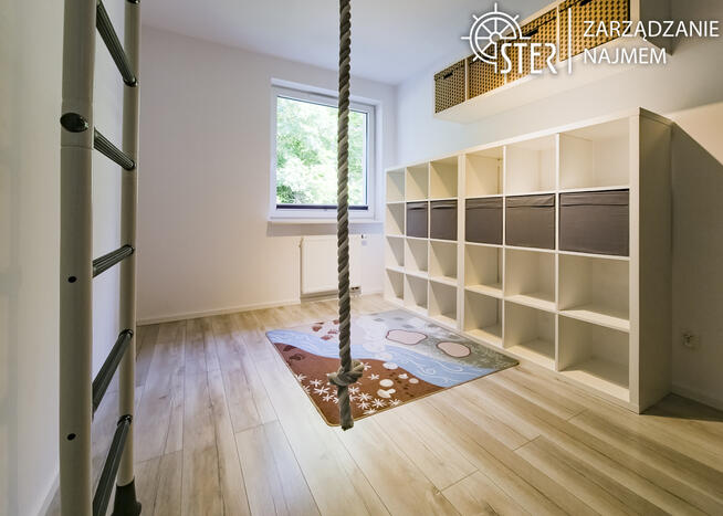 Mały Kack, 3 pokoje, duży balkon, hala, garderoba