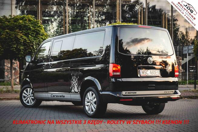 Volkswagen Caravelle LONG 8 osobowy - 180KM - 4x4 - DSG - Klima 3 rzędy - Drzwi elektryczne