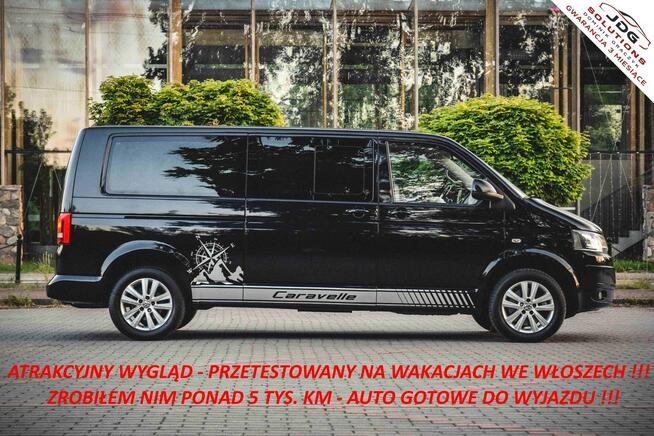 Volkswagen Caravelle LONG 8 osobowy - 180KM - 4x4 - DSG - Klima 3 rzędy - Drzwi elektryczne
