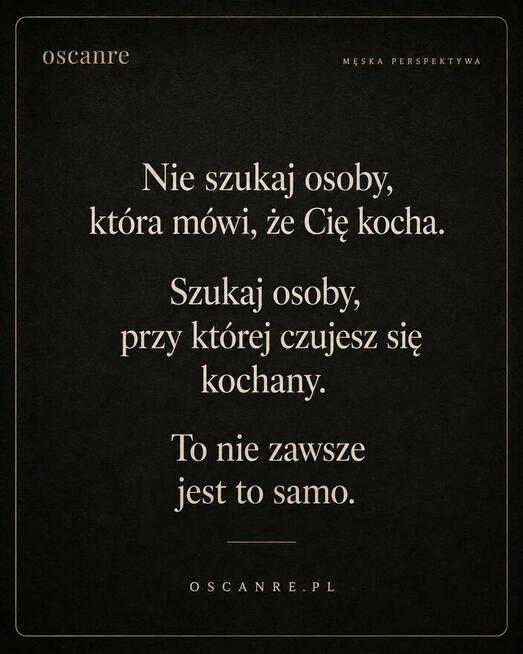 * Za młodzi na sen .. Za starzy na grzech *