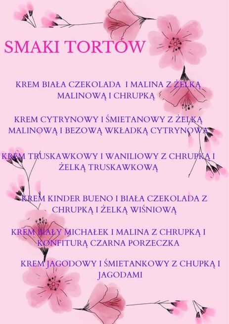 TORTY NA ZAMÓWIENIE - komunia / urodziny / chrzest - Strzeli