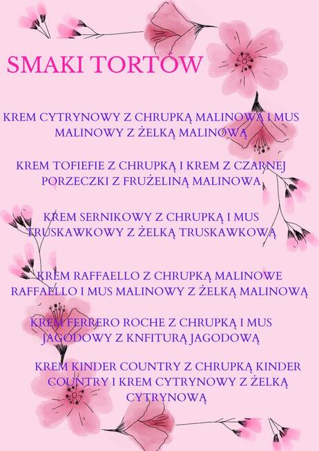 TORTY NA ZAMÓWIENIE - komunia / urodziny / chrzest - Strzeli
