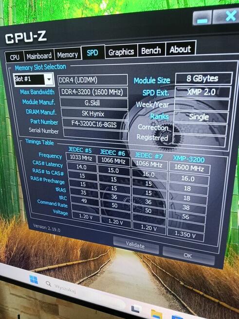 Pamięć ram 16GB ( 2 x 8GB ) DDR4 G.Skill Aegis 3200MHz CL16