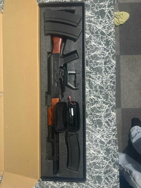 Zestaw: Karabin szturmowy AEG Specna Arms AK SA-PJ02 PRIME +
