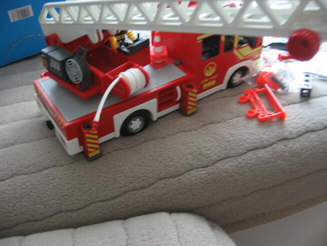 Samochód strażacki z drabiną - Playmobil 5362- jak foto -spr