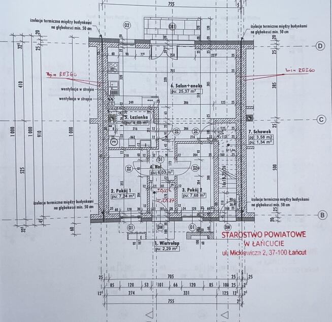 NOWE! 55 m2, 3 pokoje z ogródkiem w Łańcucie!