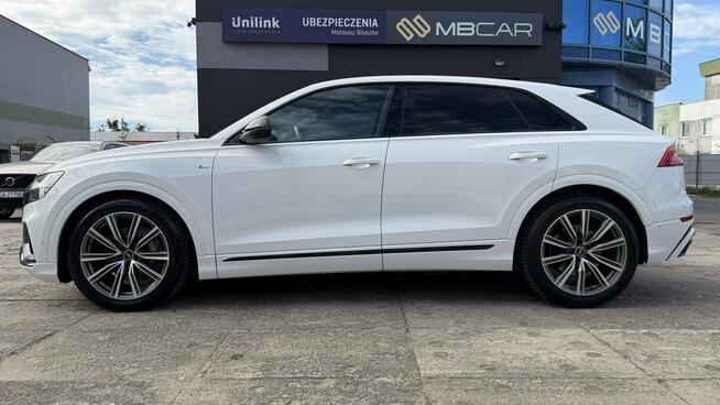 Audi Q8 FV 23% Pierwszy Właściciel Salon PL Bezwypadkowy Pneumatyka Oś Skrętna