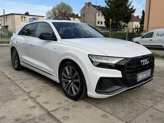 Audi Q8 FV 23% Pierwszy Właściciel Salon PL Bezwypadkowy Pneumatyka Oś Skrętna