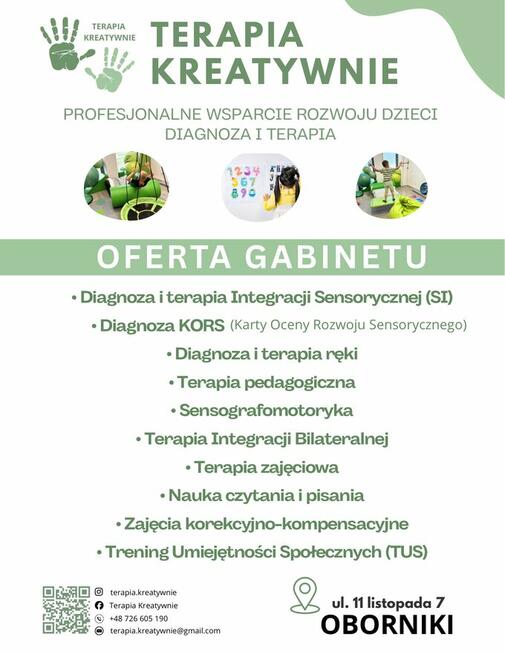 Zajęcia terapeutyczne integracja sensoryczna si