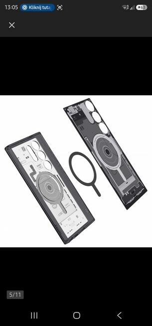 SPIGEN ULTRA HYBRID ONETAP RING MAGSAFE GALAXY S23 ULTRA ZER