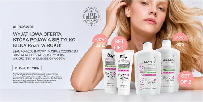 Zadbaj o siebie. W Farmasi w sierpniu wyjątkowe promocje !!!