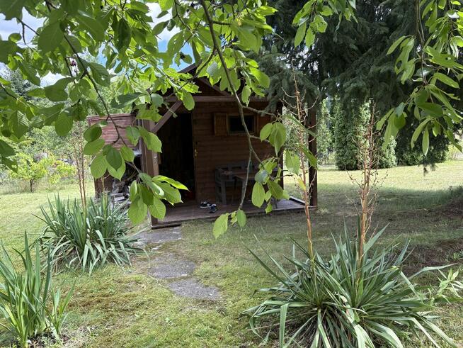Działka rekreacyjna ROD WILKANÓW 417 m2,kilkuletni domek