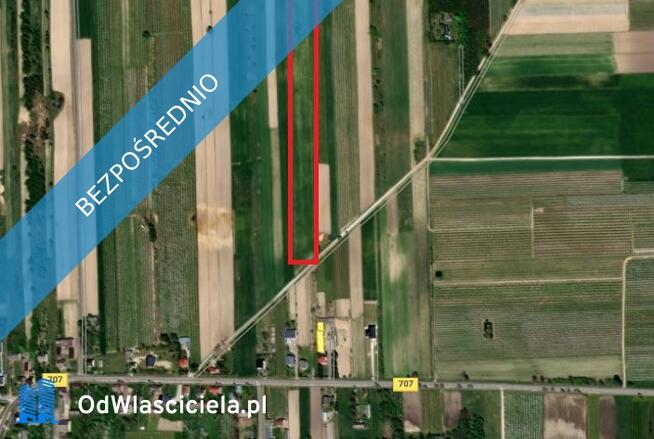 Działka ponad 4 ha z potencjałem inwestycyjnym w miejscowości Żdżary, powiat grójecki, woj. mazowiec