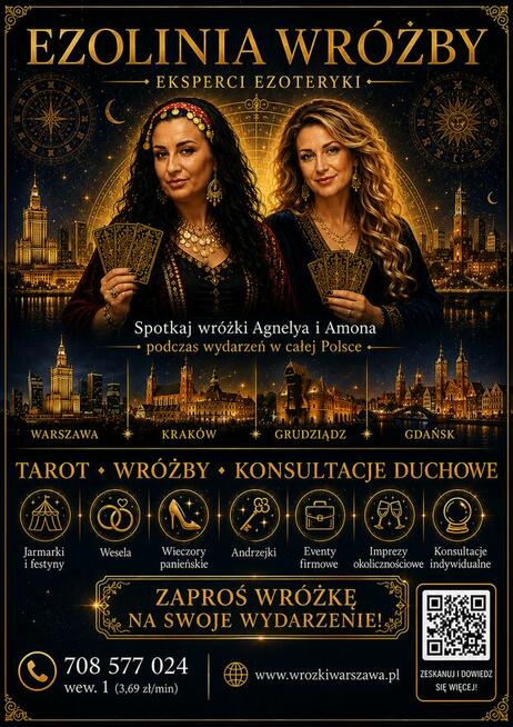 Wróżki w Warszawie –luksusowa wróżka na eventy i konsultacje