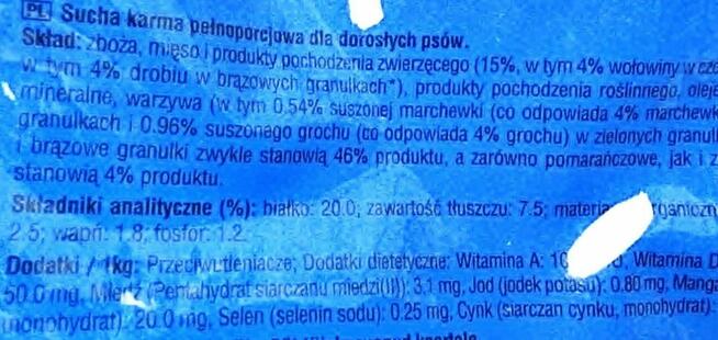 Karma CHAPPI 9 kg Dla wszystkich ras psów Do 01.2027