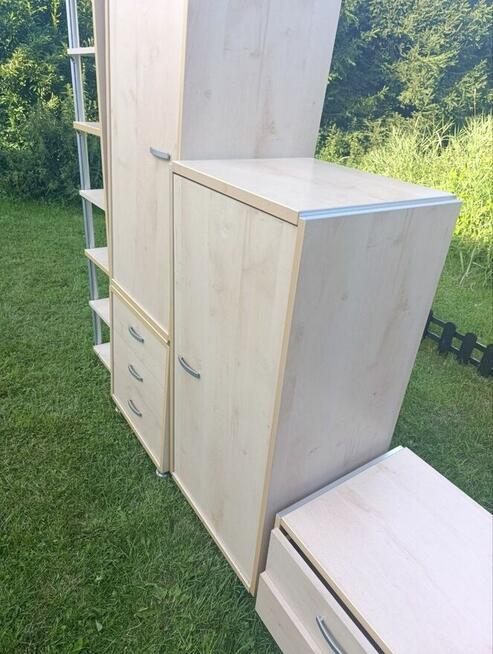 Komplet mebli do pokou - komoda, regał, szafki | transport g