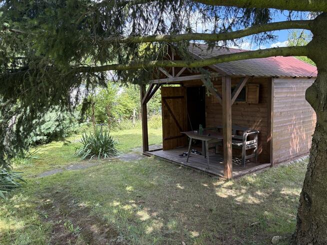 Działka rekreacyjna ROD WILKANÓW 417 m2,kilkuletni domek