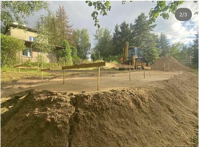 Działka 499m² z fundamentem pod dom CAŁOROCZNY – Nienawiszcz