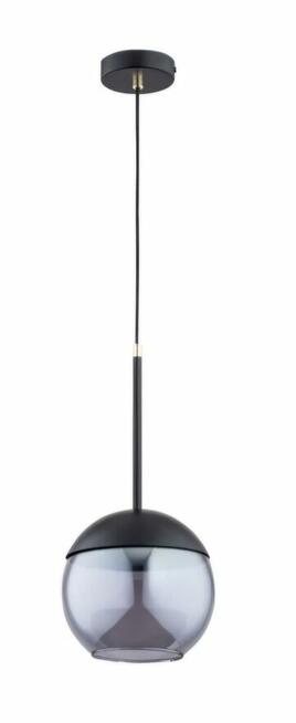 Lampy wiszące czarne nad wyspę kuchenną