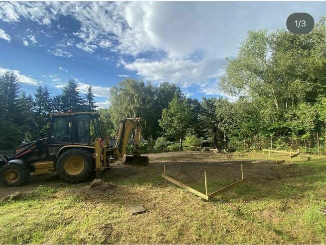 Działka 499m² z fundamentem pod dom CAŁOROCZNY – Nienawiszcz
