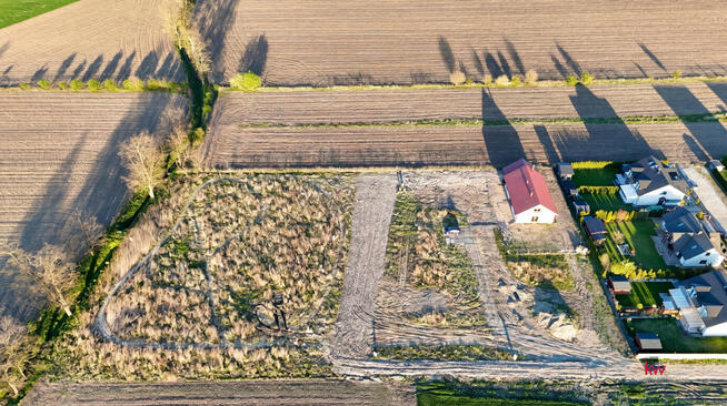 Działka inwestycyjna Chomęcice gm. Komorniki, Leśnych Skrzatów