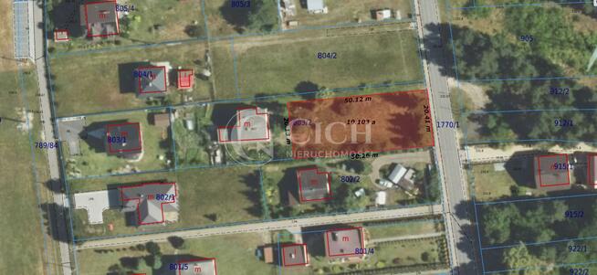 Działka budowlana Gorzów gm. Chełmek, Oświęcimska