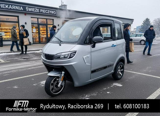 Iamelectric ARIEL Autko Skuter elektryczny ARIEL 3000W 2026r na dow.osob. lub AM 2 os.