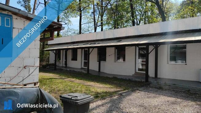 Budynek użytkowo-mieszkalny, garaże, blisko PKP