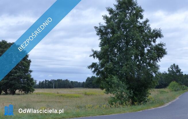 Działki rolno-budowlane k. Płocka, Lipna