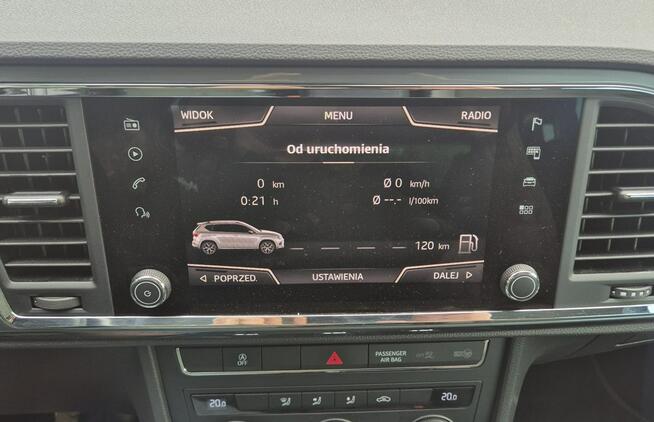 Seat Ateca Bezwypadkowy Rok Gwarancji Virtual Full LED rej 2020