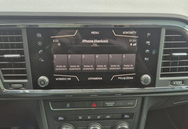 Seat Ateca Bezwypadkowy Rok Gwarancji Virtual Full LED rej 2020