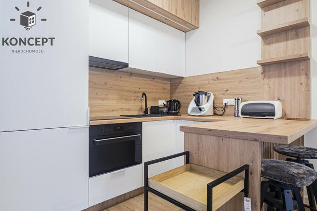 Nowoczesne studio | Ogródek | Parking
