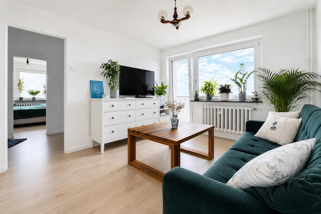 2 pokoje po remoncie | Balkon | Piwnica I Santocka